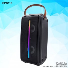 SPEAKER ECOPOWER EP-S113 3"X2/20W/BT/USB 