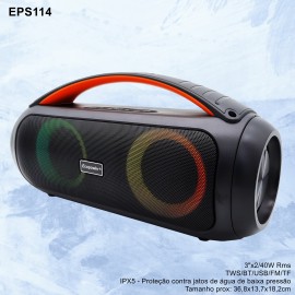 SPEAKER ECOPOWER EP-S114 3"X2/40W/IPX5/B 