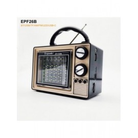 RADIO ECOPOWER EP-F26B BT/USB/LED/TC