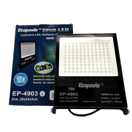 REFLETOR ECOPOWER EP-4903 100W/IP66/2V 